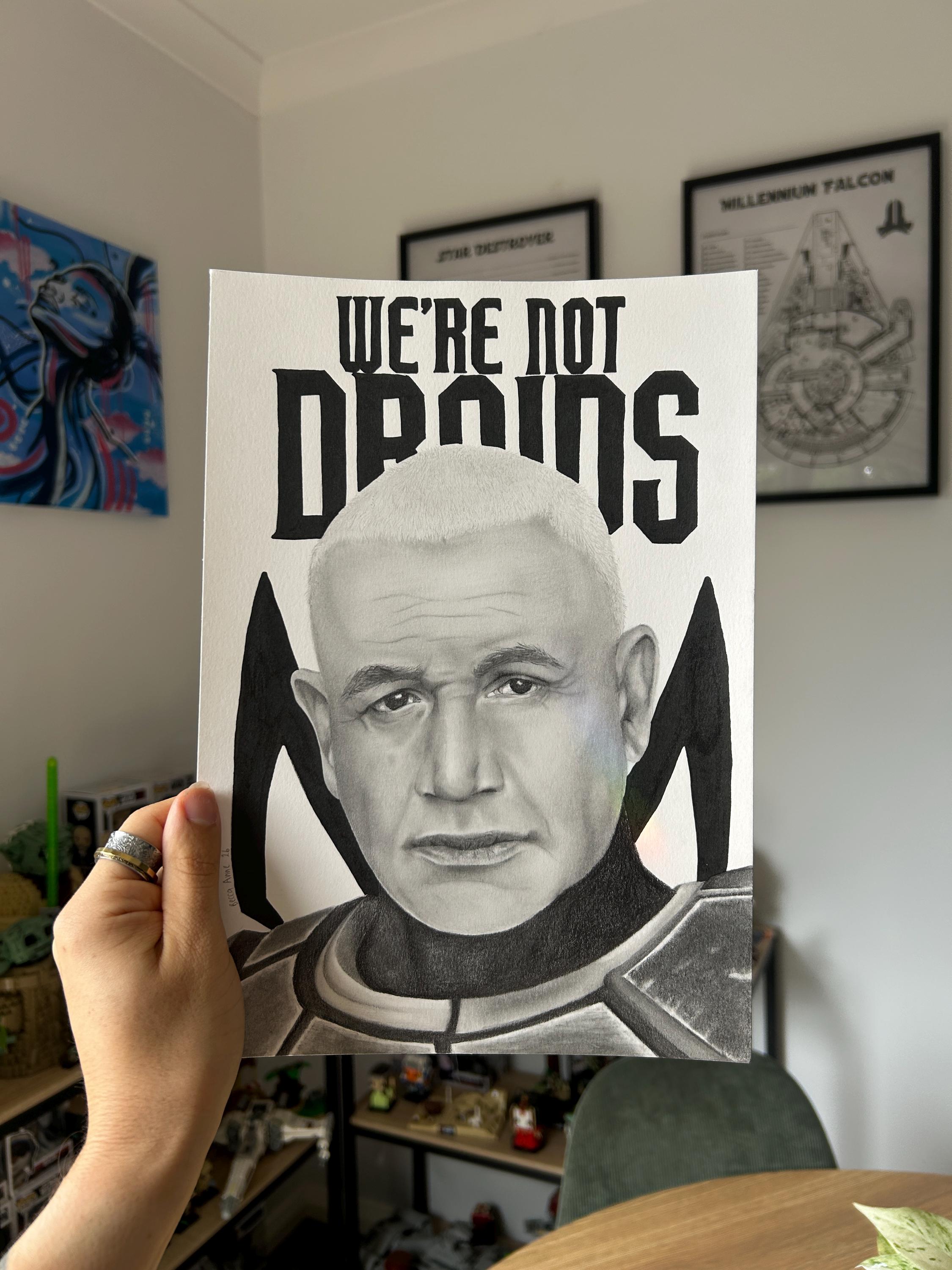 Captain Rex Realism Portrait