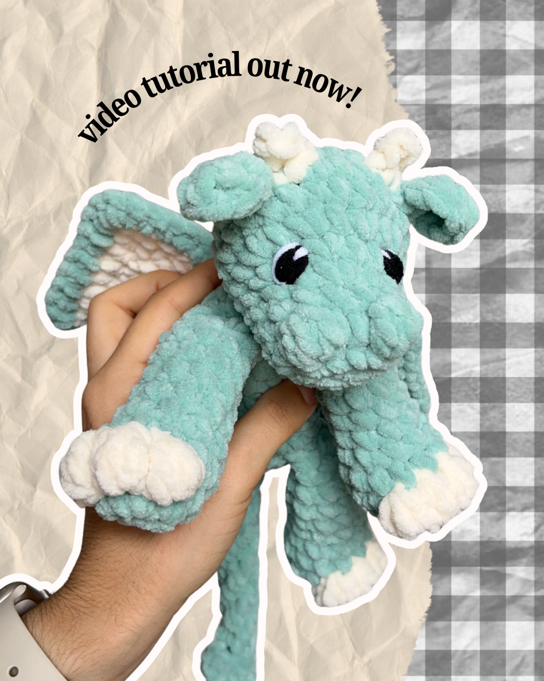 Geo the Dragon PDF PATTERN!!