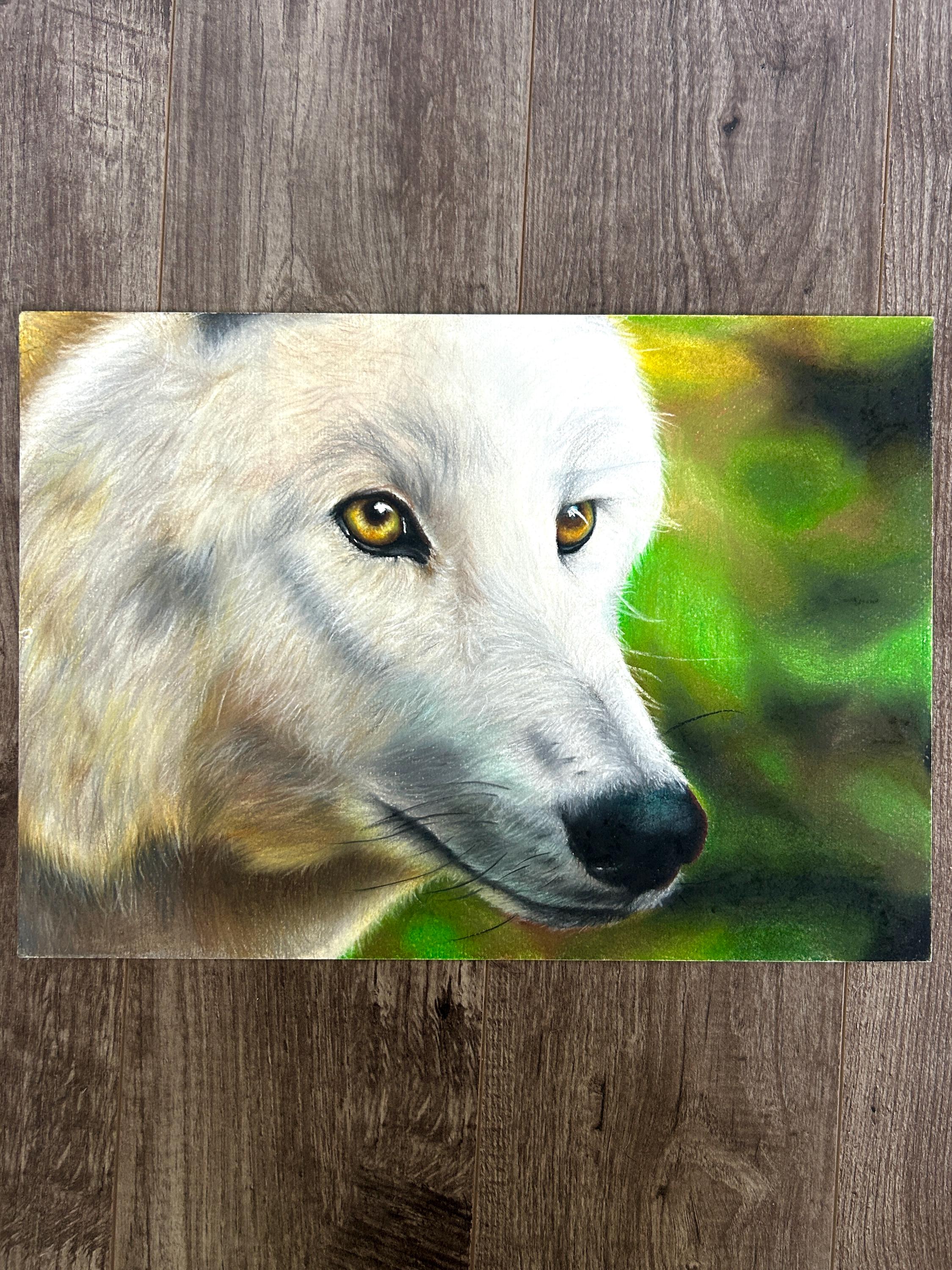 Realism Wolf portrait (Digital download)