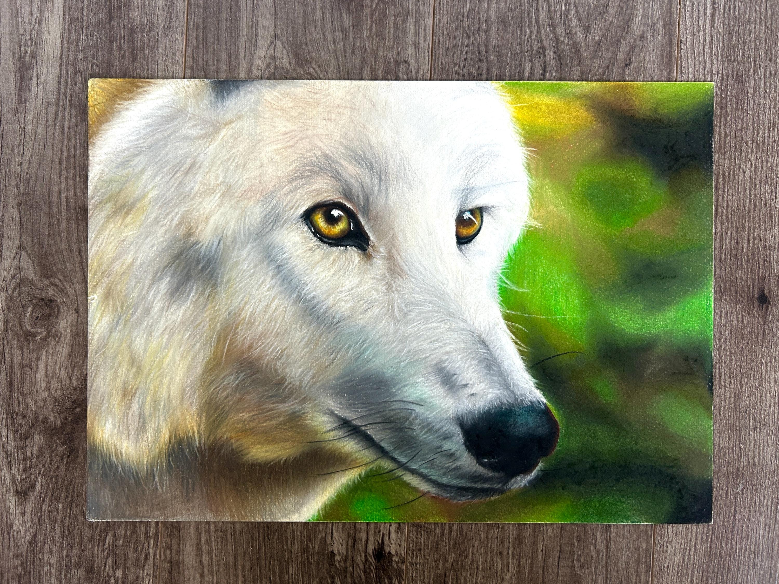 Realism Wolf portrait (Digital download)