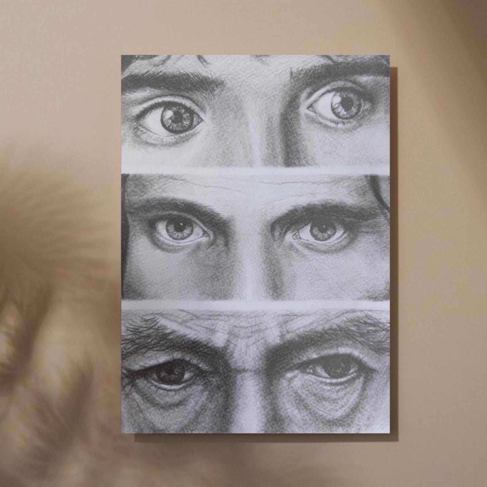 All Seeing - LOTR, Lord Of The Rings Portraits, Realism LOTR Portrait